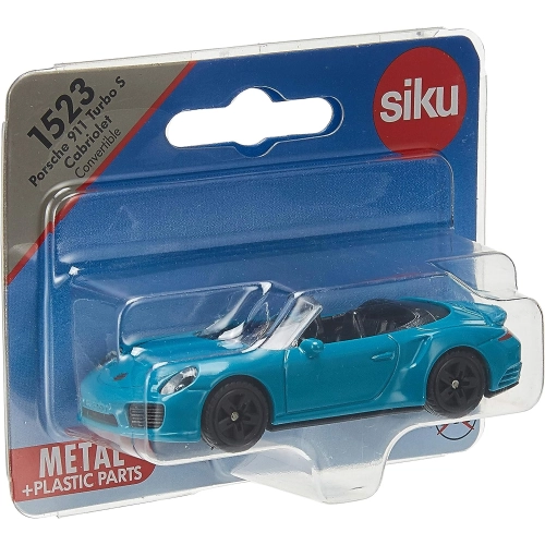 Samochodzik Porsche 911 Turbo S Cabriolet model metalowy SIKU S1523